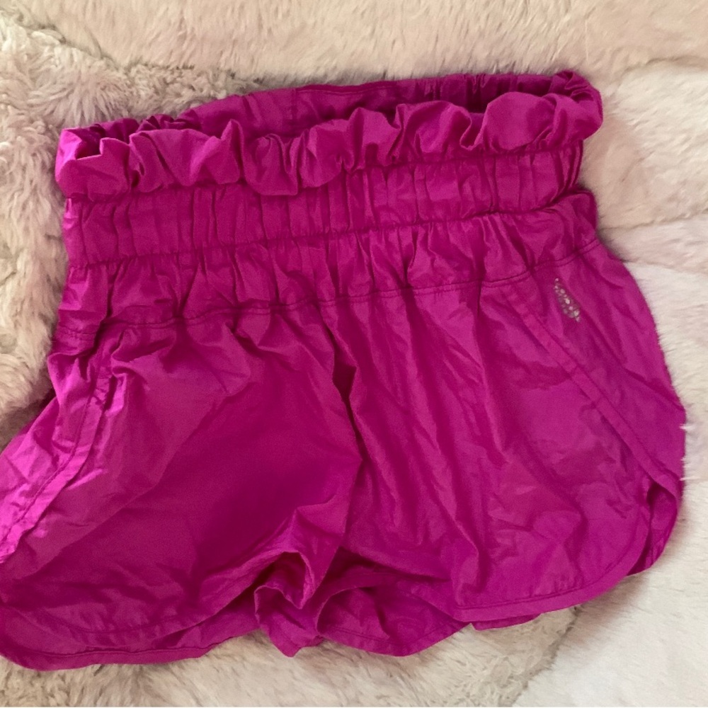Free people movement magenta way home shorts